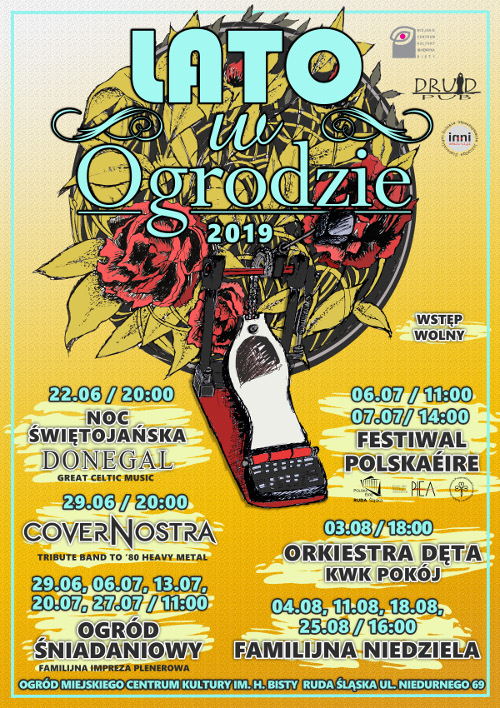 Lato w ogrodzie 2019 plakat 500